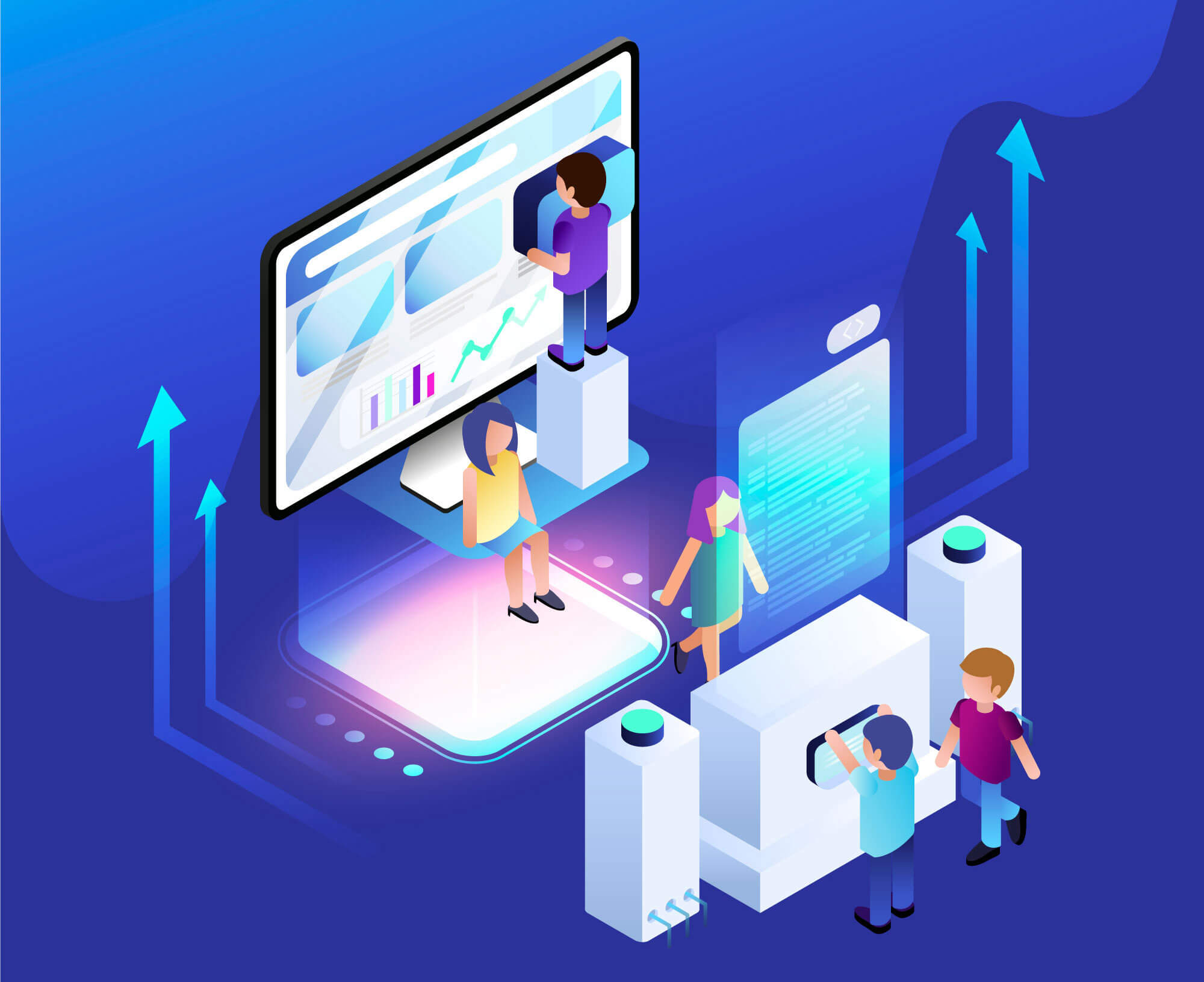 自社開発イメージ